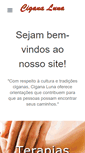 Mobile Screenshot of ciganaluna.com.br